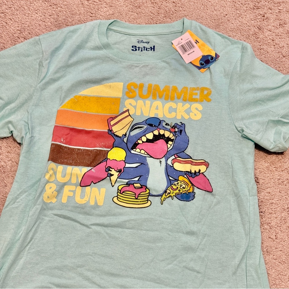 Disney Stitch Sun & Fun Graphic Tee